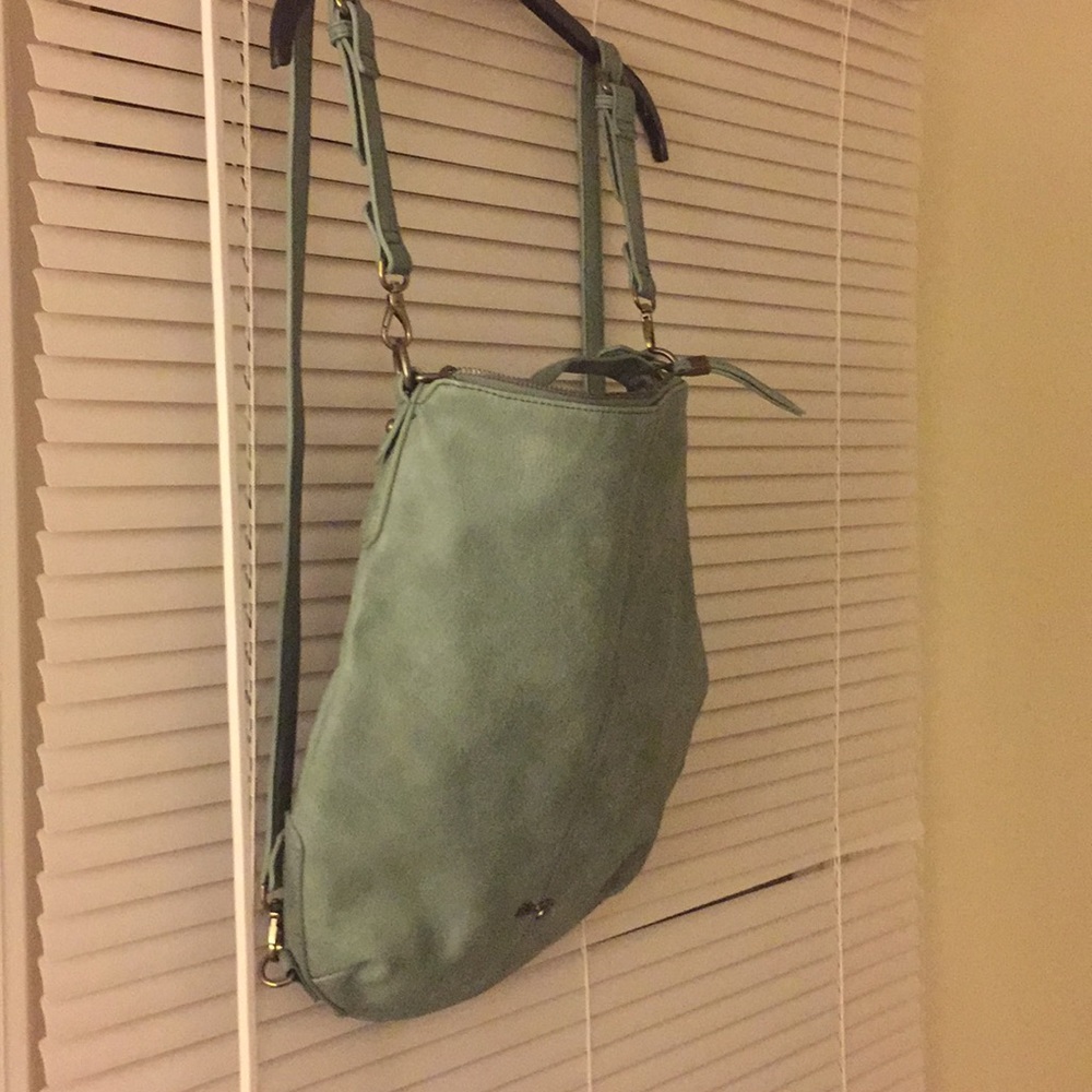 Versatile backpack/purse, leather